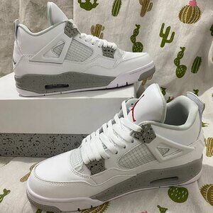 NFL Air Jordan 4 White Sneakers